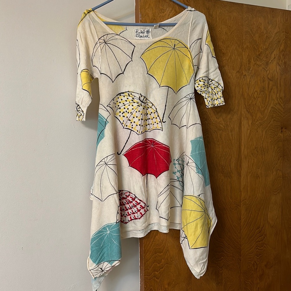 anthro FIELD FLOWER umbrella swing top